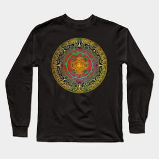 AZTEC SUN GOD Long Sleeve T-Shirt